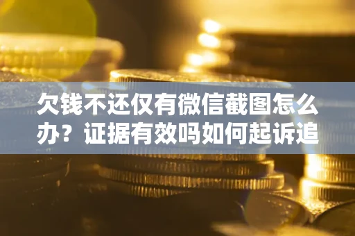 武汉欠钱不还仅有微信截图怎么办？证据有效吗如何起诉追回欠款？