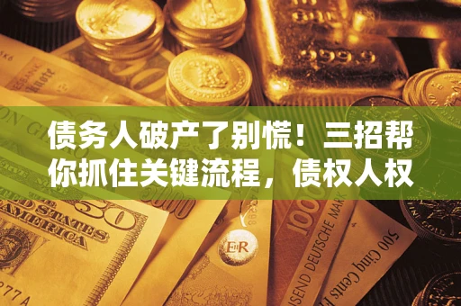 武汉债务人破产了别慌！三招帮你抓住关键流程，债权人权益不再缩水