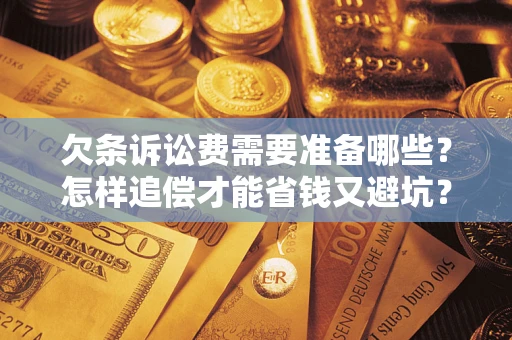 武汉欠条诉讼费需要准备哪些？怎样追偿才能省钱又避坑？