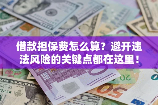 武汉借款担保费怎么算？避开违法风险的关键点都在这里！