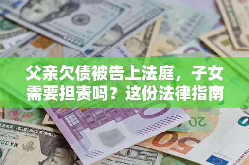 武汉父亲欠债被告上法庭，子女需要担责吗？这份法律指南必须看完