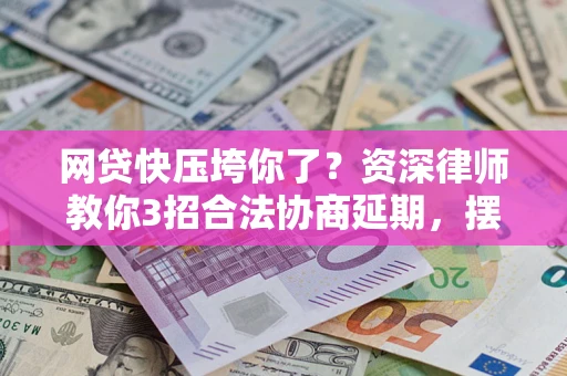 武汉网贷快压垮你了？资深律师教你3招合法协商延期，摆脱暴力催收！