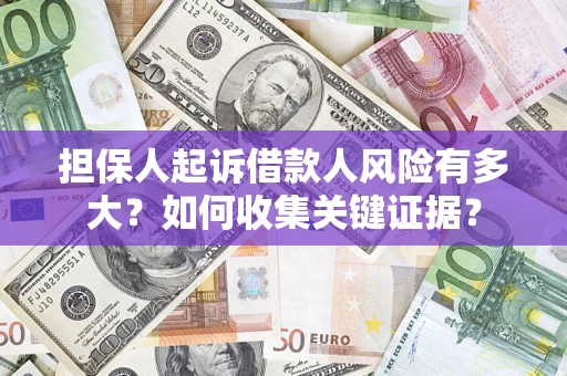 武汉担保人起诉借款人风险有多大？如何收集关键证据？
