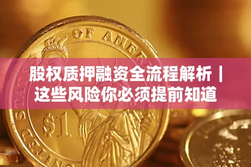 武汉股权质押融资全流程解析｜这些风险你必须提前知道