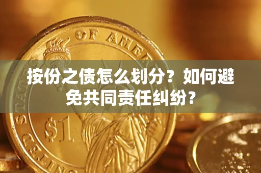 武汉按份之债怎么划分？如何避免共同责任纠纷？