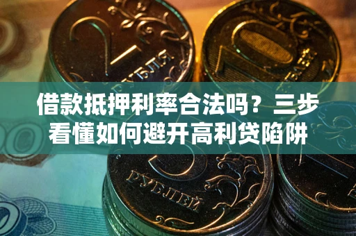 武汉借款抵押利率合法吗？三步看懂如何避开高利贷陷阱