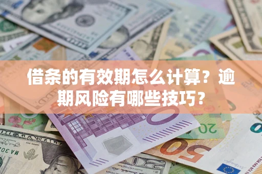 武汉借条的有效期怎么计算？逾期风险有哪些技巧？