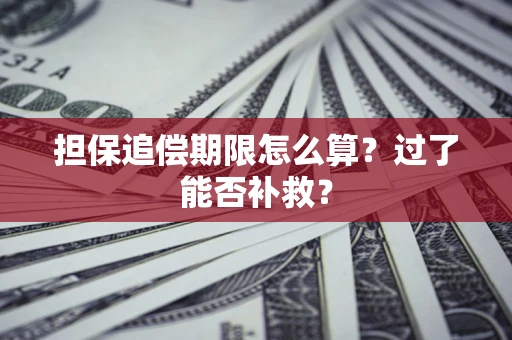 武汉担保追偿期限怎么算？过了能否补救？